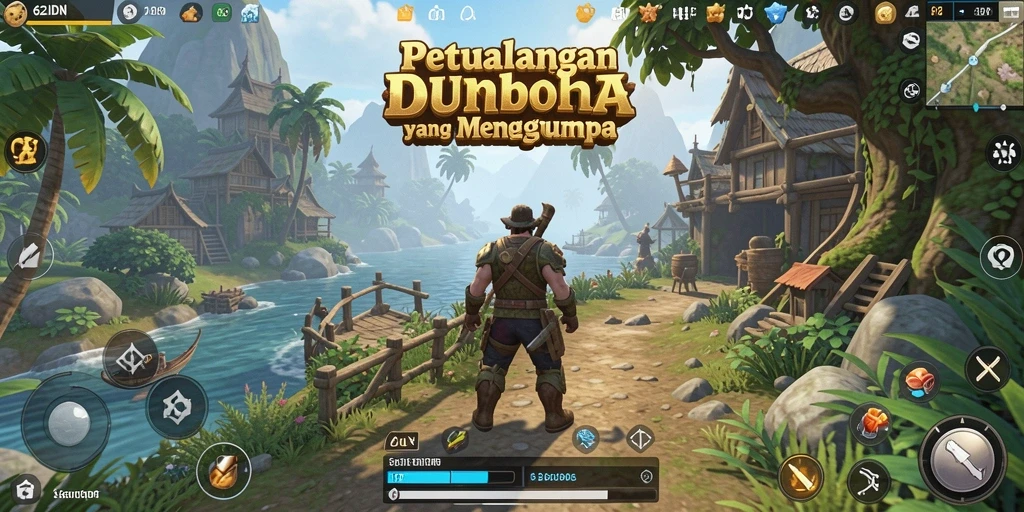 Tampilan gameplay Open World yang menawan dari 62IDN.