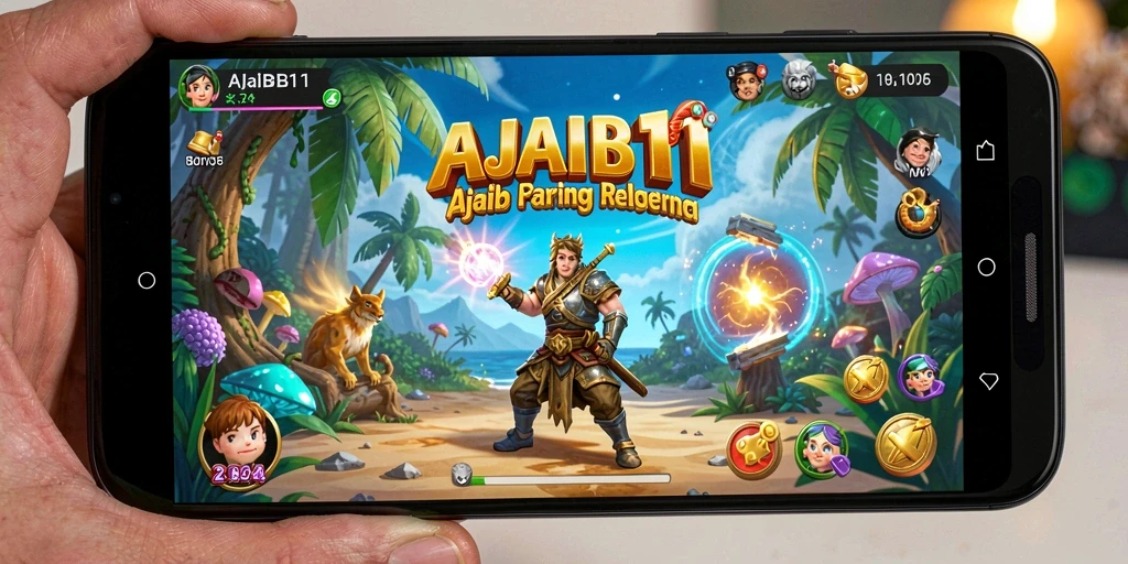 Gameplay AJAIB11 yang menegangkan dan seru saat pertarungan.