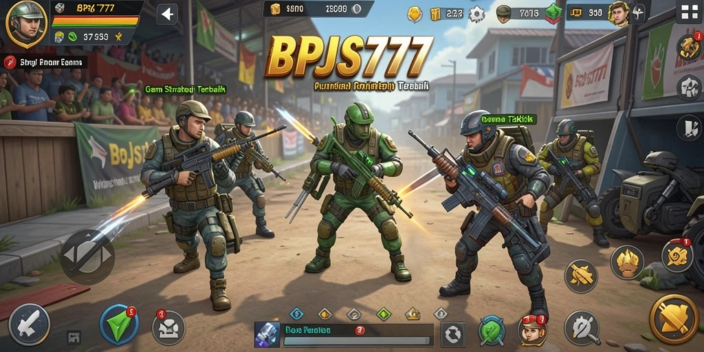 Tampilan gameplay intens dan menantang dari BPJS777.