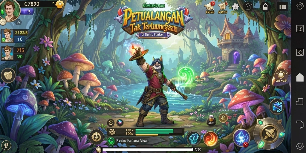 Tangkapan layar C7890 menampilkan aksi seru dalam dunia petualangan yang menarik.