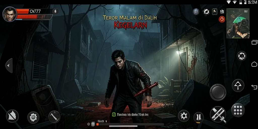 Gameplay Horror yang menakutkan dan penuh ketegangan.