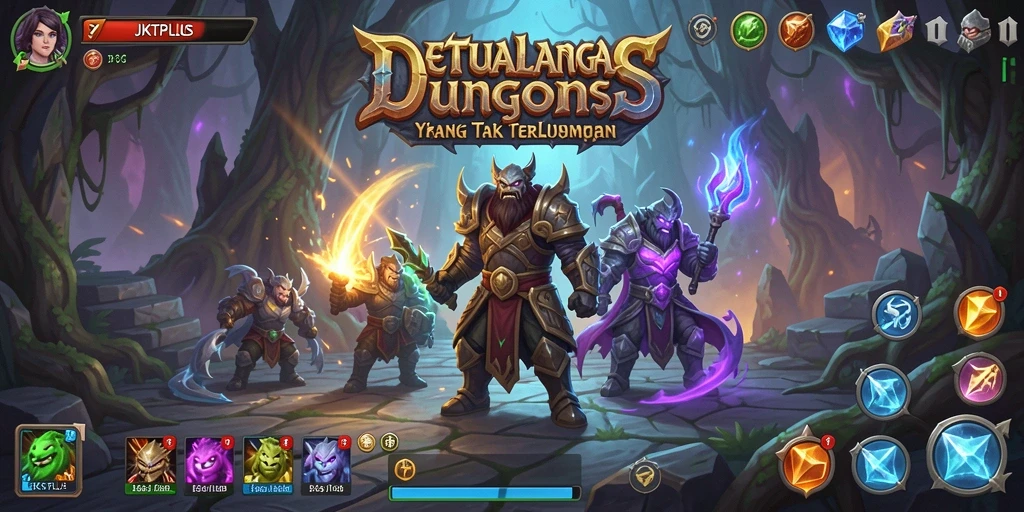 Tampilan gameplay RPG yang mendebarkan di JKTPLUS.