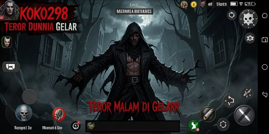 Screenshot gameplay KOKO288 yang menampilkan suasana misterius dan menegangkan.