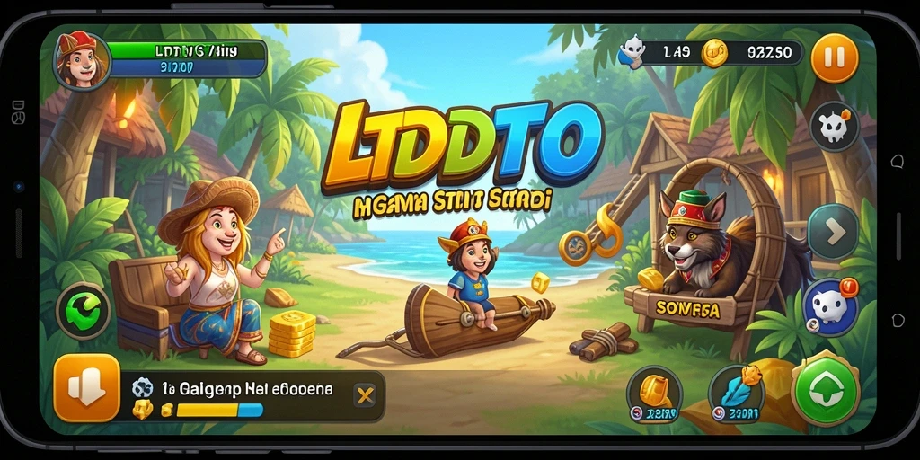 Gameplay LTDTOTO yang santai dan menghibur.