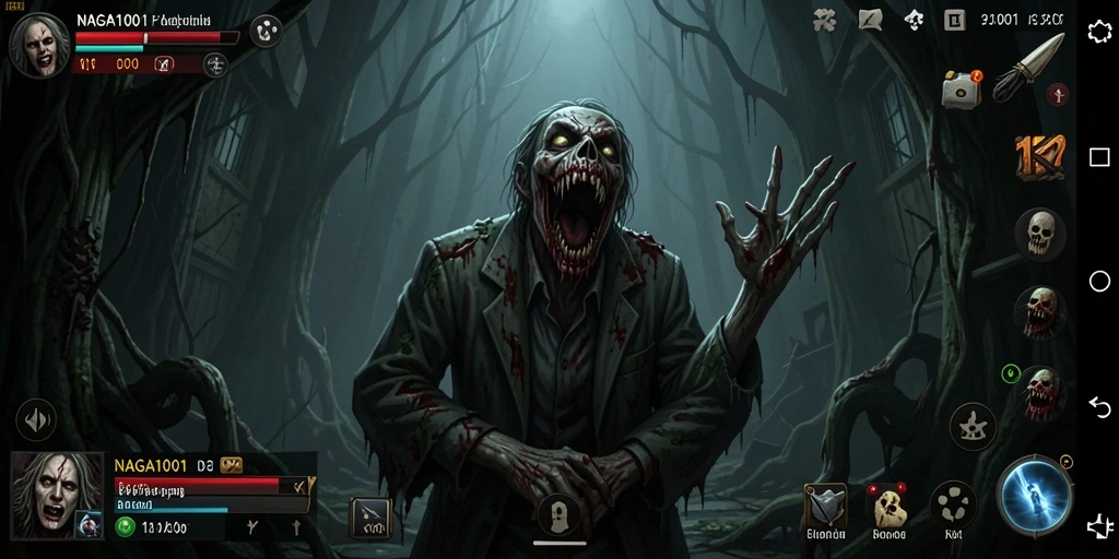 Menampilkan gameplay Horror yang mencekam dan menegangkan.