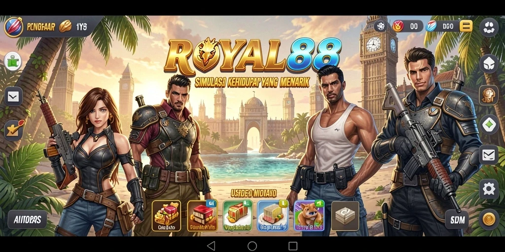 Tampilan menarik dari gameplay <strong>ROYAL88</strong> yang penuh aksi.