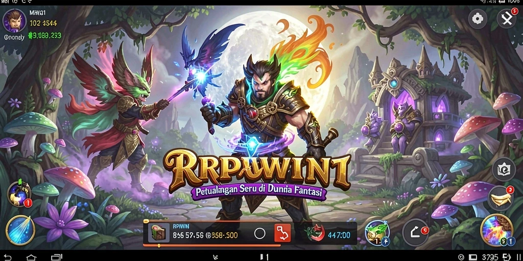 Menampilkan gameplay seru penuh petualangan di dunia fantasi.