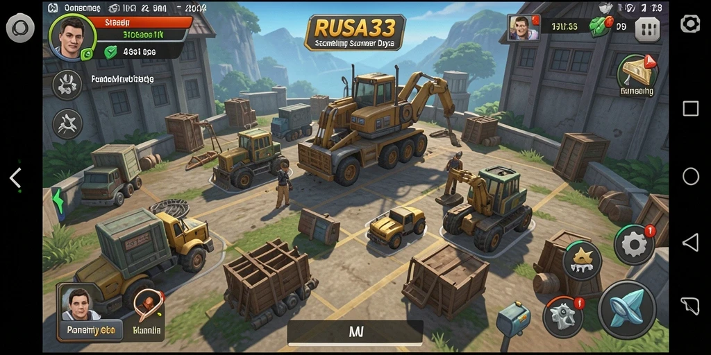 Gameplay strategis yang menantang dan seru di RUSA33.